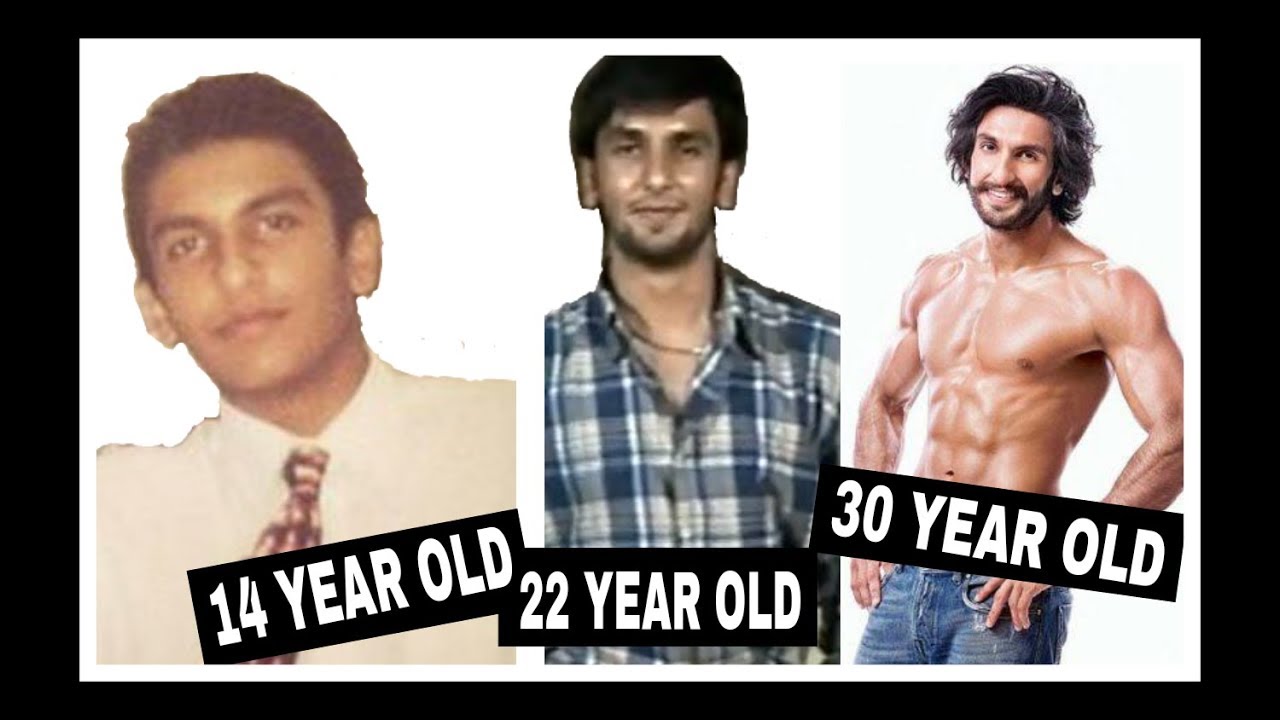 Ranveer Singh's Transformation from Childhood to 32 🎬