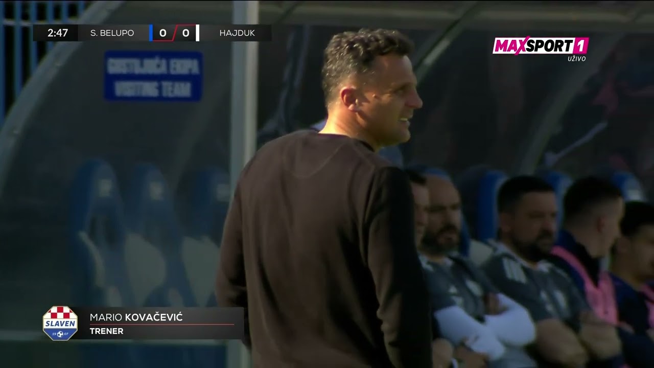 Watch Slaven Belupo vs Hajduk | 28th Round SuperSport HNL 2024/2025 Full Match in HD ⚽