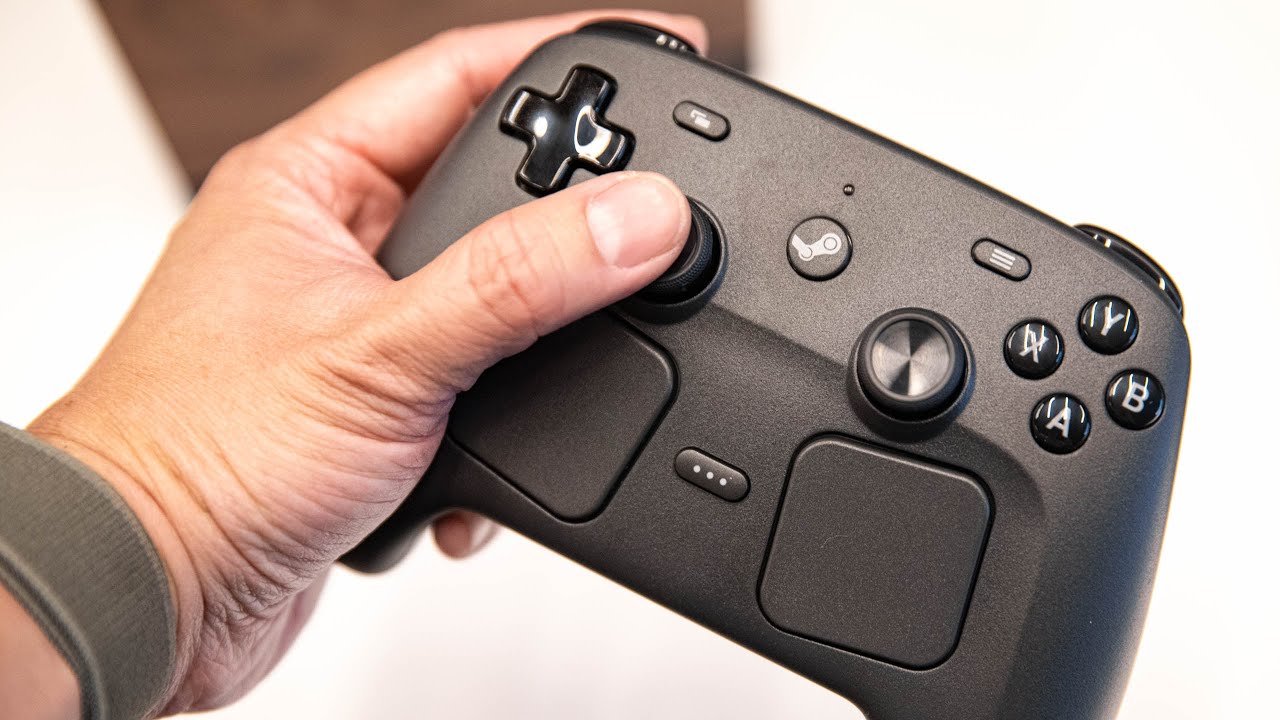 Valve Steam Controller 2 & Steam Machine Hands-On 🎮