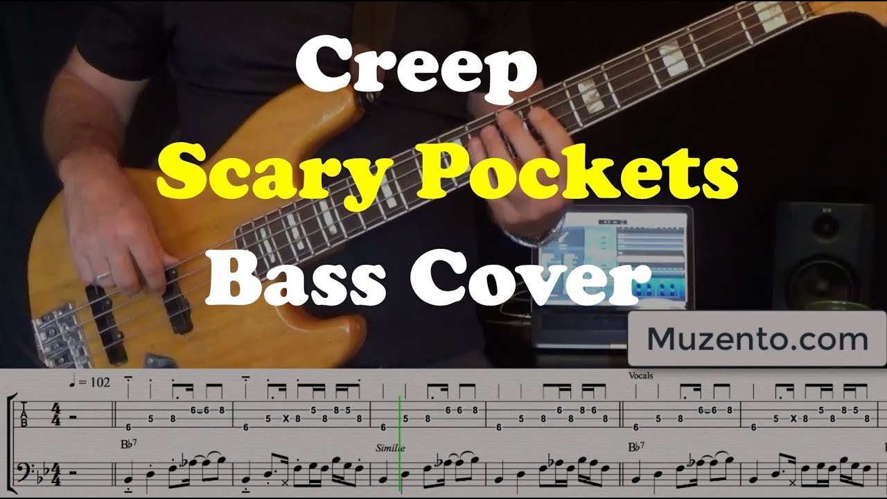 Creep - Scary Pockets Bass Cover 🎸