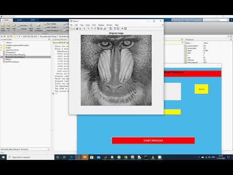Reversible Data Hiding with encryption key and data hiding key - matlab source code