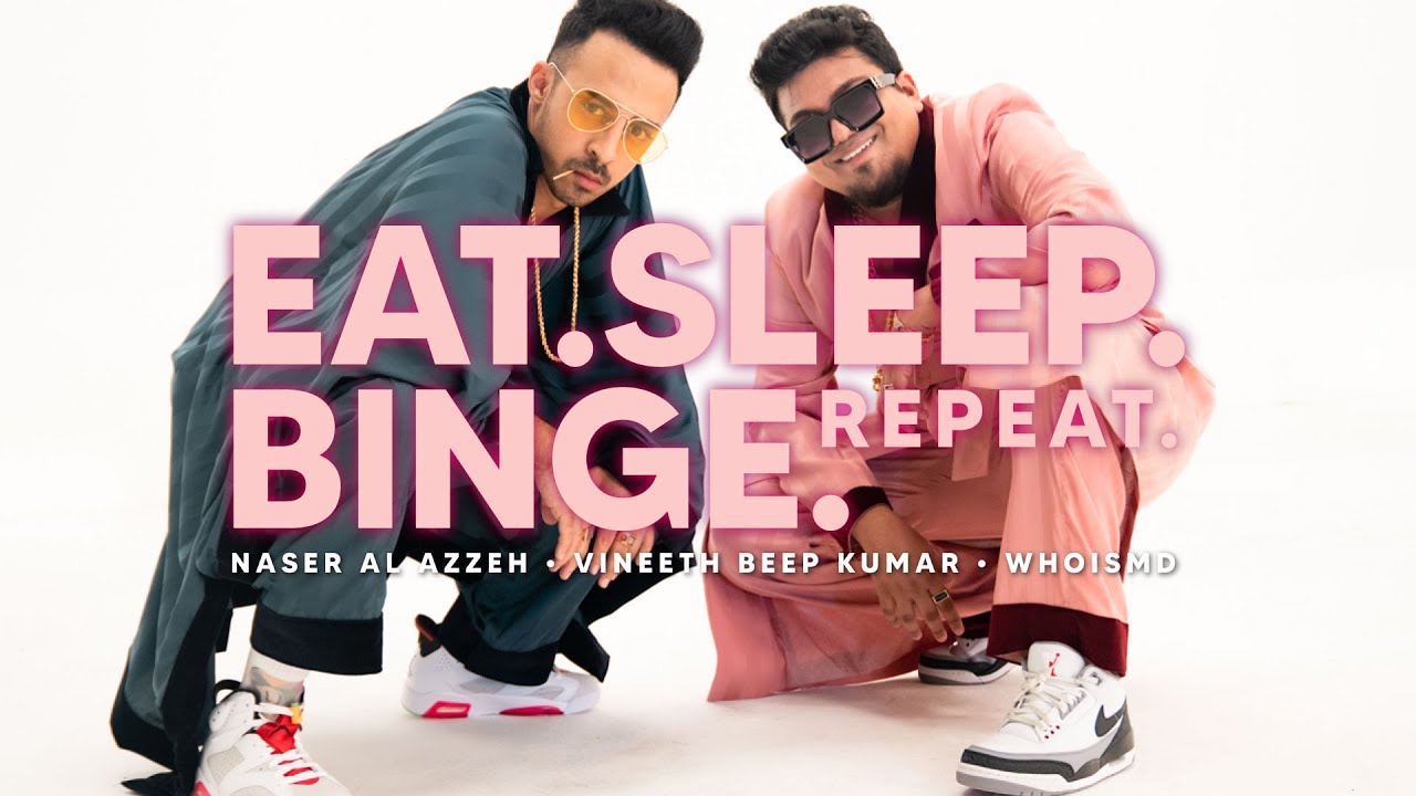Eat Sleep Binge Repeat 🎬 | Jordindian Official Music Video