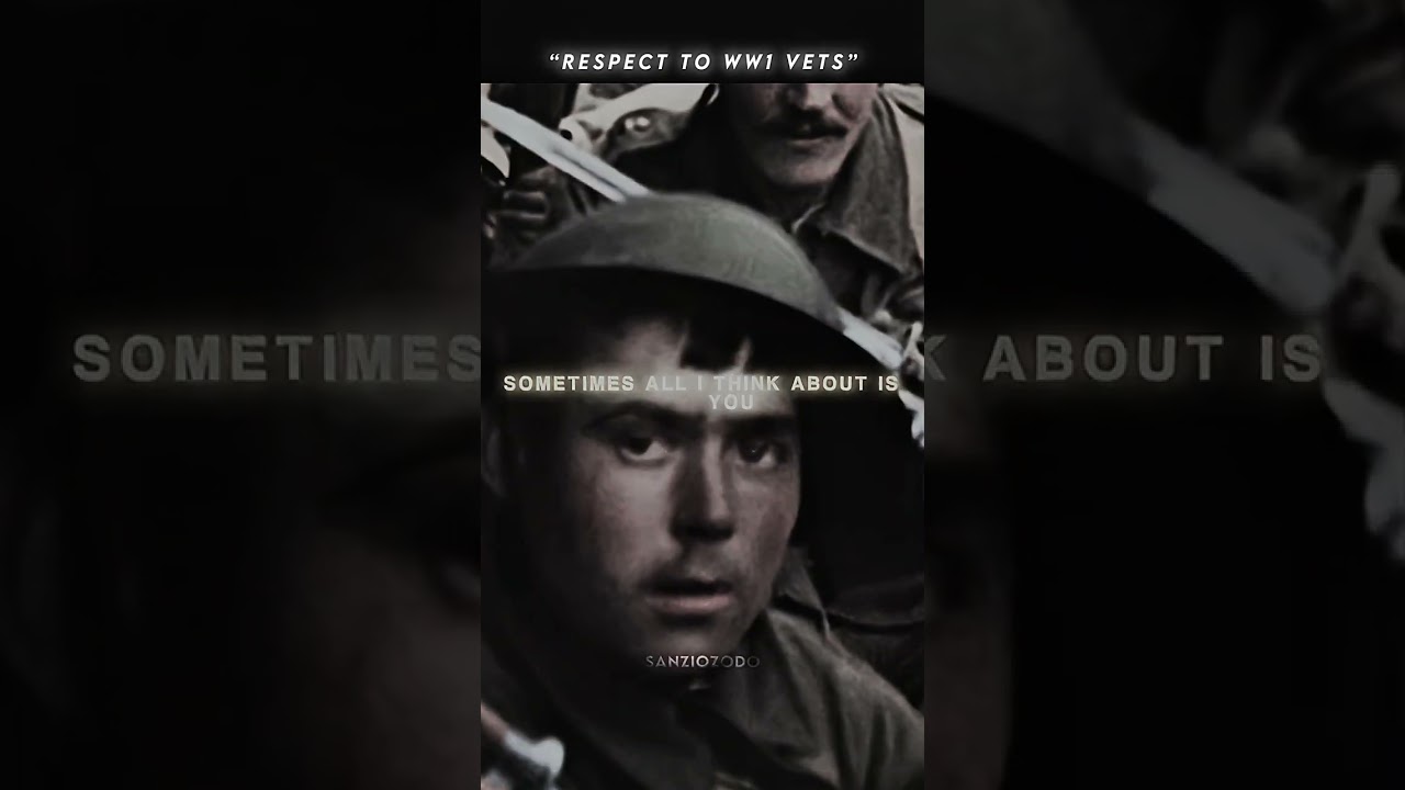 Honor the Fallen: WW1 Veteran Edit π«‘