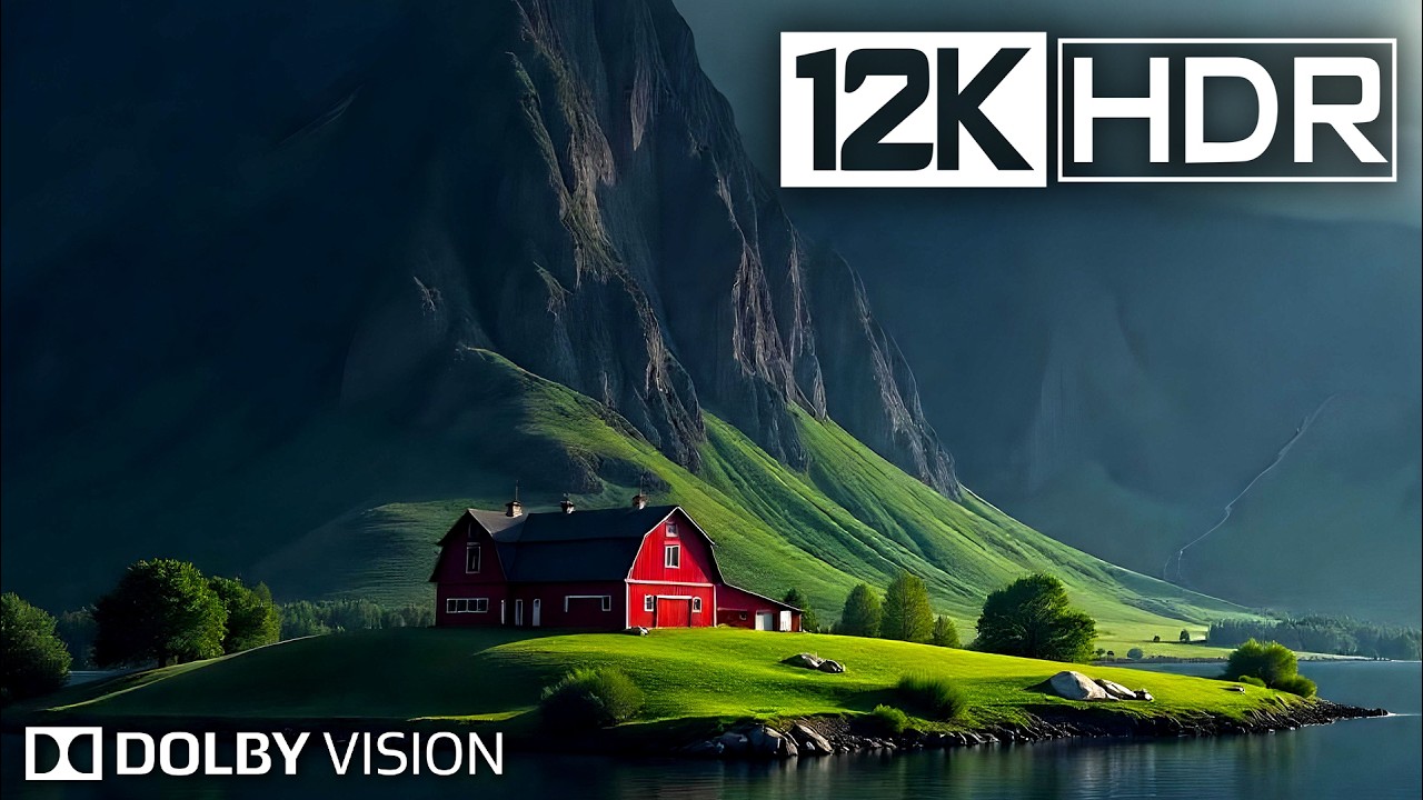 Dolby Vision 12K HDR Earth Video at 240 fps with Background Music