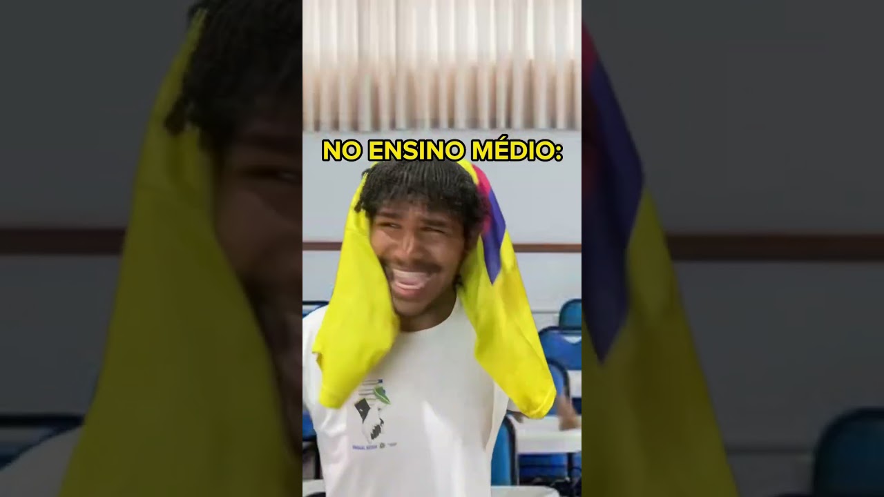 Reações Divertidas dos Alunos do Ensino Fundamental ao Chegar no Ensino Médio 😂