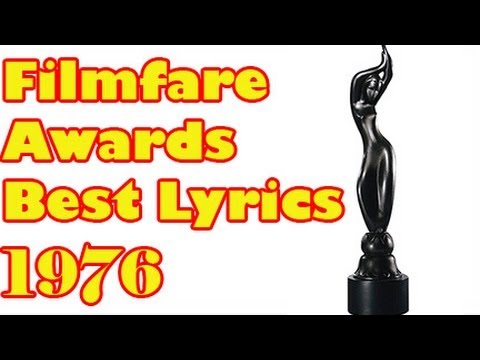 Filmfare 1976 Best Lyrics & Awards 🎶