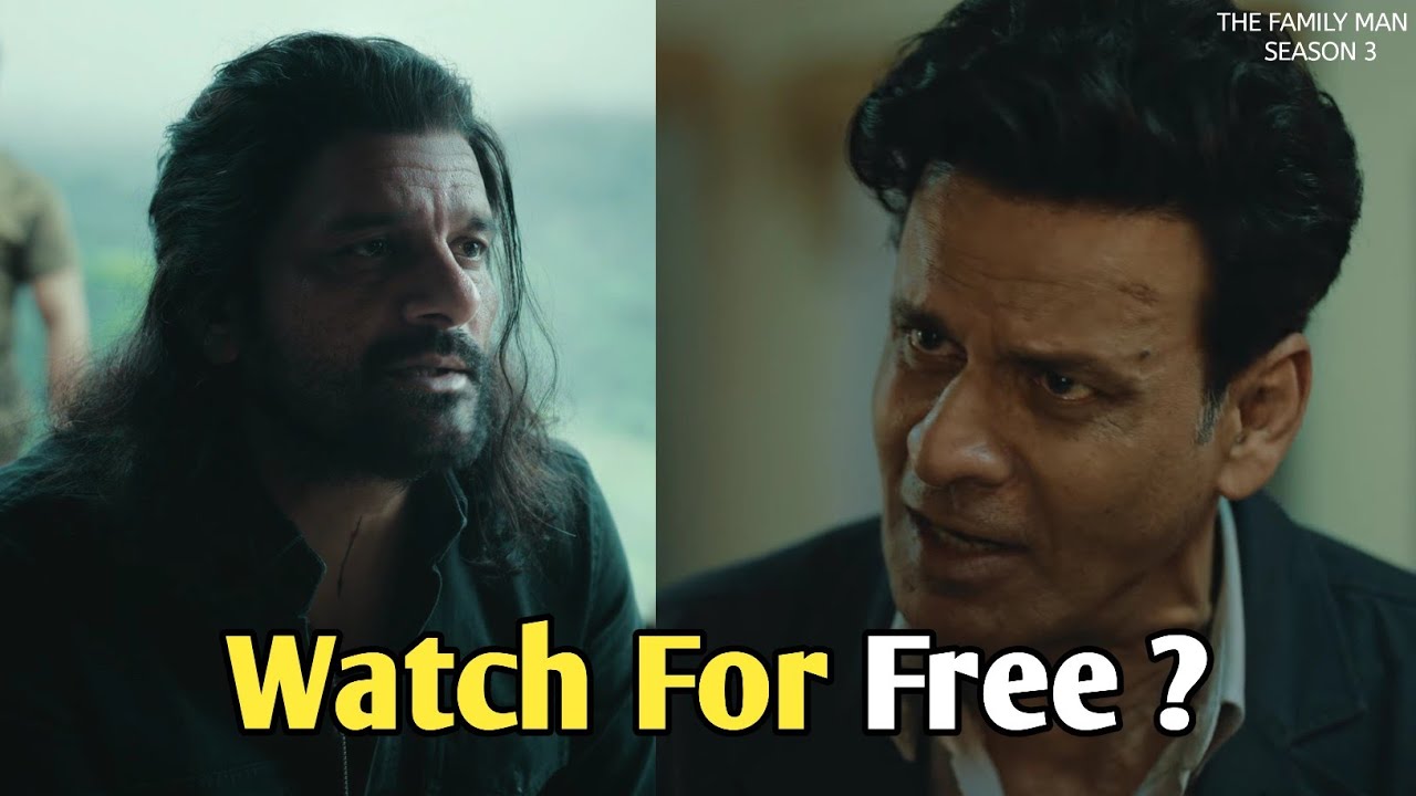 Watch The Family Man Season 3 Free | Easy Guide