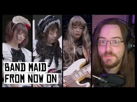 British Guitarist first reaction to BAND MAID from now on Live from Lollapalooza 2023
