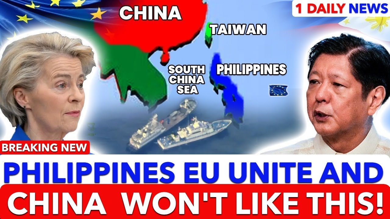 Philippines & EU Join Forces to Counter China in South China Sea