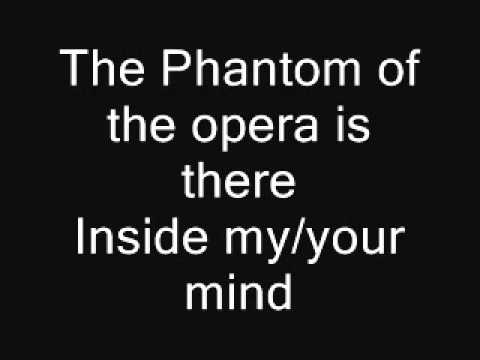 Phantom of the Opera Lyrics ๐ญ