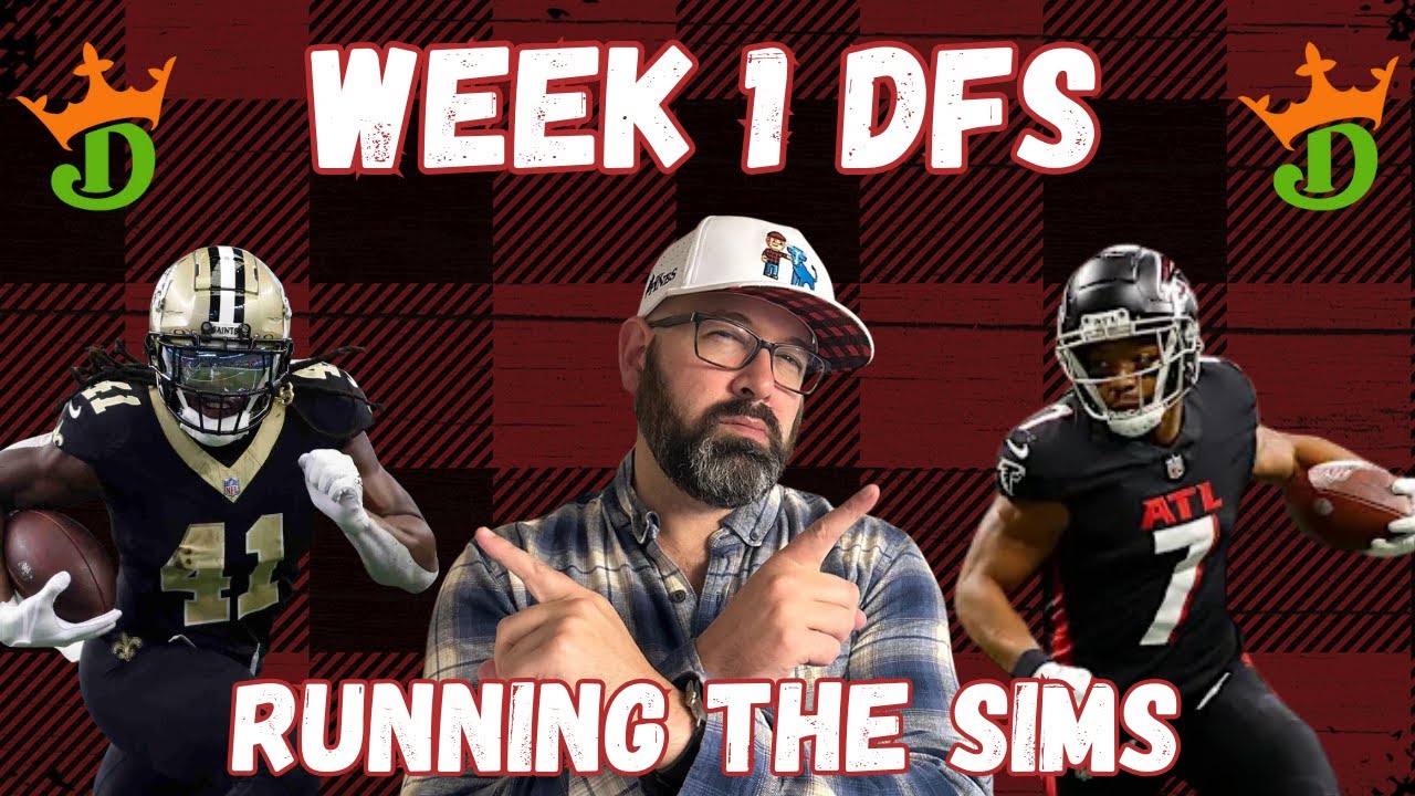 NFL DFS Week 1 Strategy & Picks | Milly Maker Winner 🤖