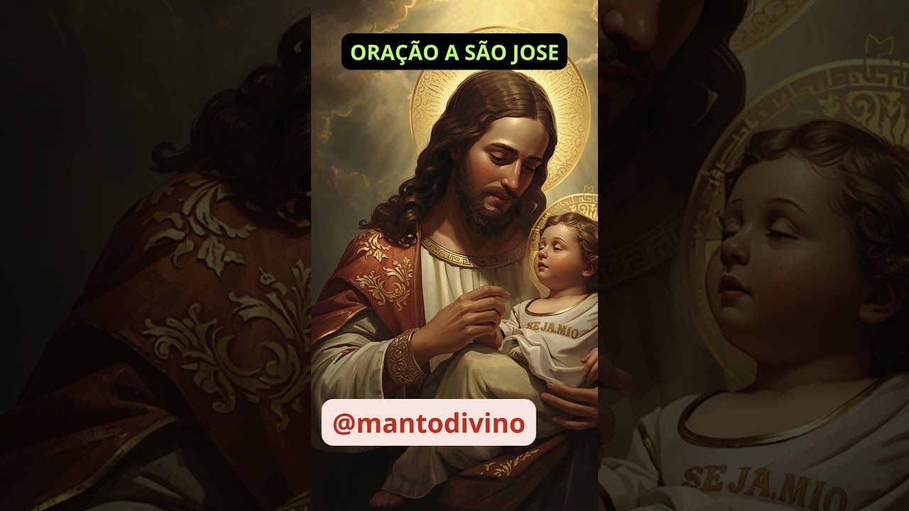 OUÇA ESSA ORAÇÃO A SÃO JOSÉ E FAÇA SEU PEDIDO COM FÉ