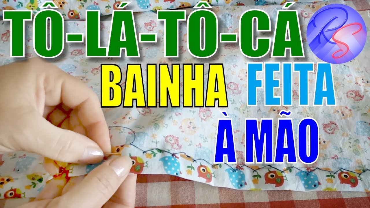 Bainha à MÃO: Passo Fácil e Resistente ✂️
