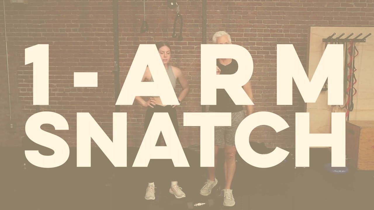 1 ARM CLEAN & SNATCH - TLP form video series