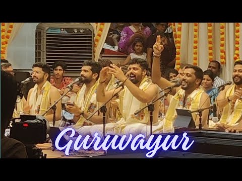 Nandagovindam Bhajans at Guruvayur ✨