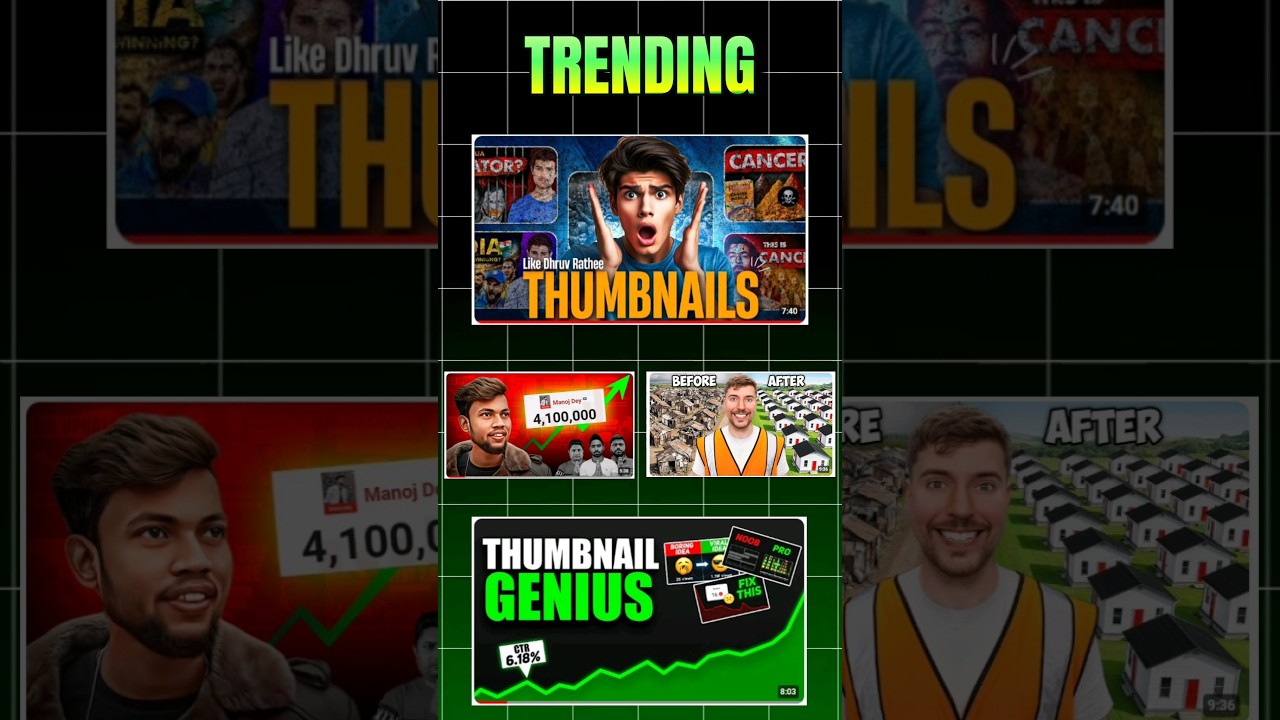 YouTube Thumbnail Banane Ka Tarika 2024 (Free) 🎨