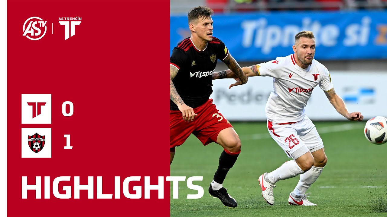 ⚽ AS Trenčín vs. FC Spartak Trnava: Exciting 0:1 Match Highlights | Official YouTube