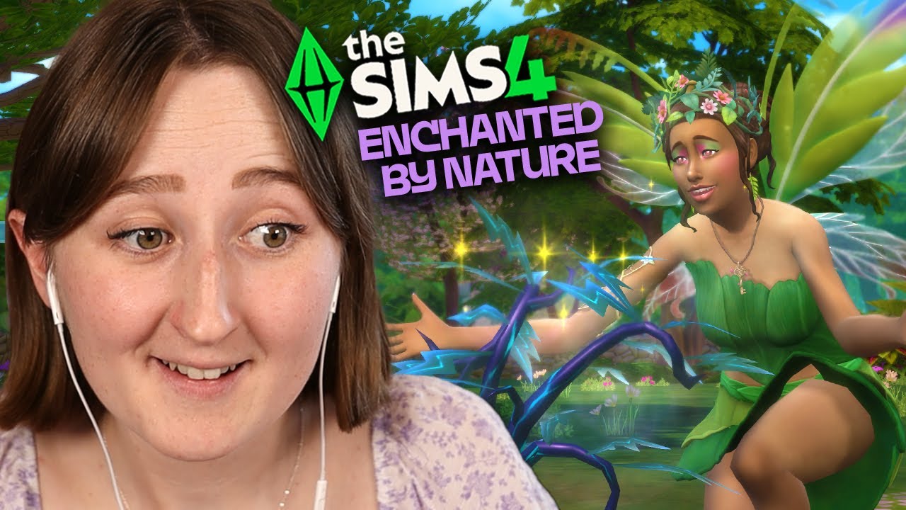 The Sims 4 Enchanted By Nature Expansion: Full Playthrough & First Impressions 🌿