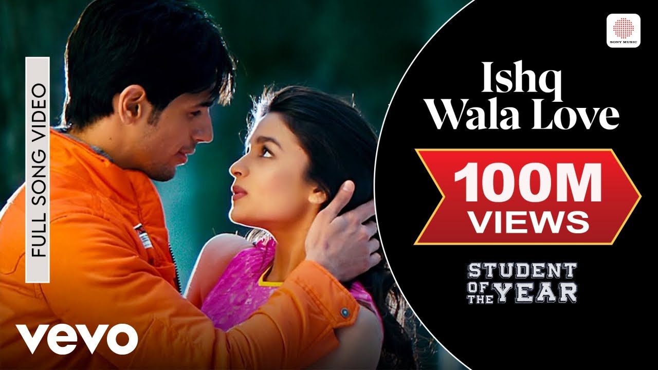 Ishq Wala Love Full Video - SOTY | Alia, Sidharth & Varun 🎶