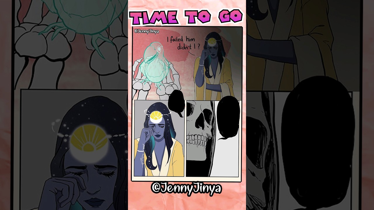 Grim Reaper: 'Time to Go' 💔 | Loving Reaper Comic