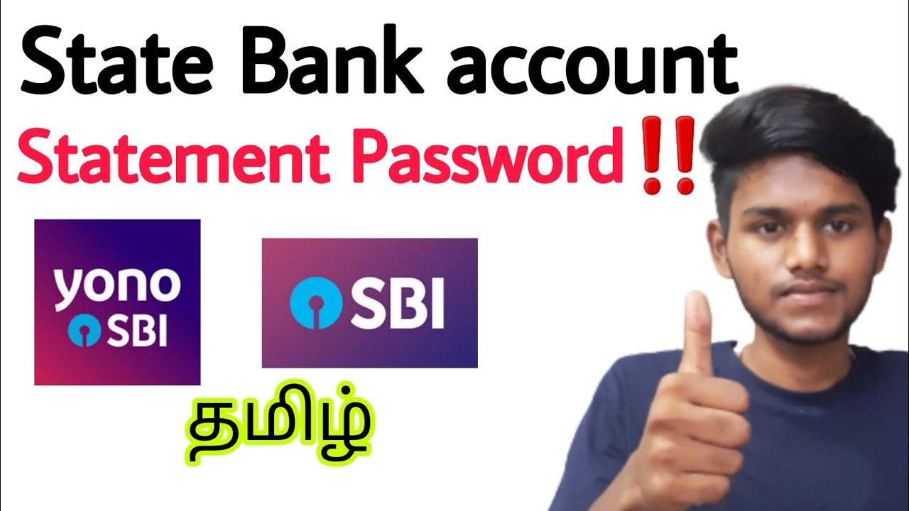 SBI Yono PDF Statement Password & Download Guide 🔐