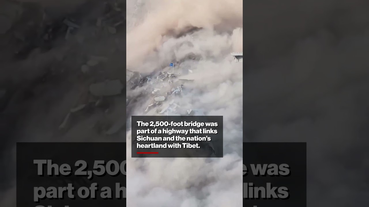 Chinese Bridge Collapses Months After Opening 🚧