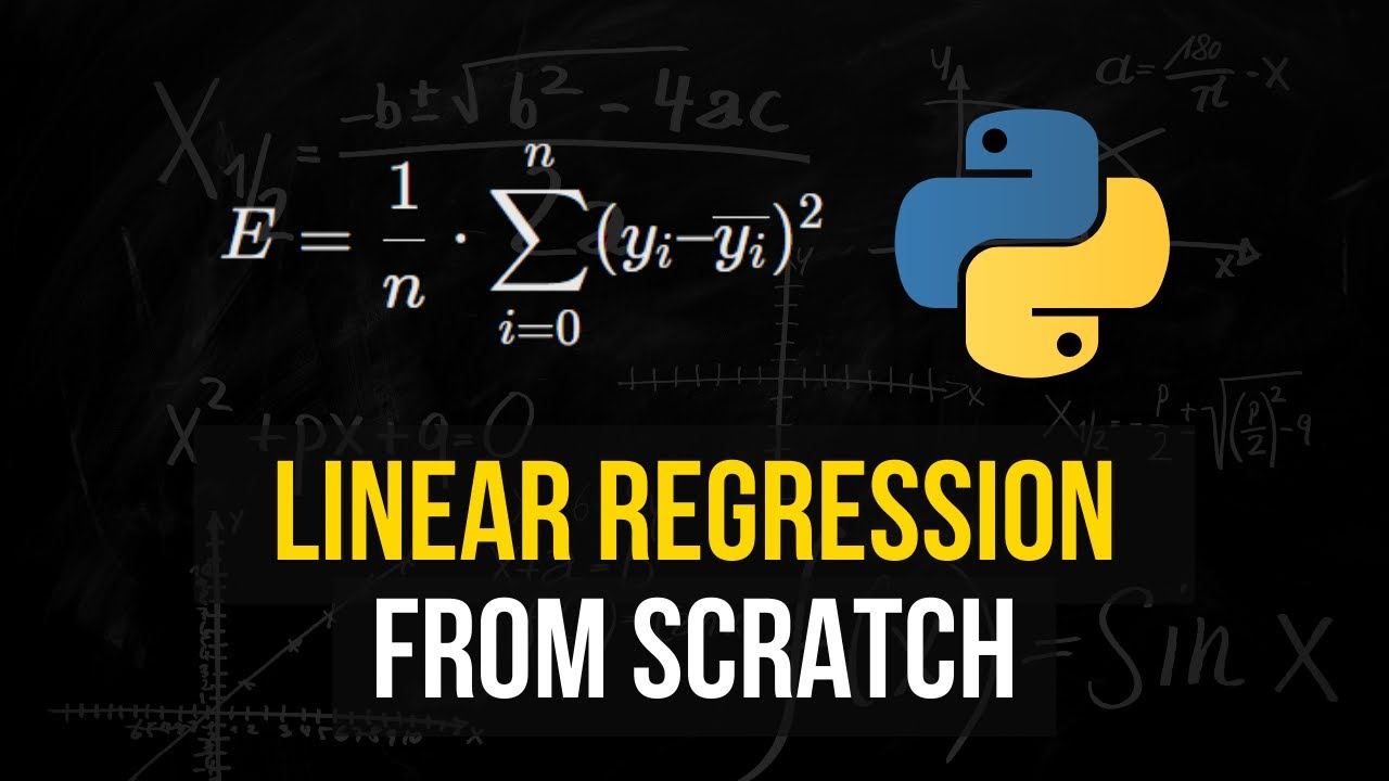 Master Linear Regression from Scratch in Python | Mathematical Breakdown