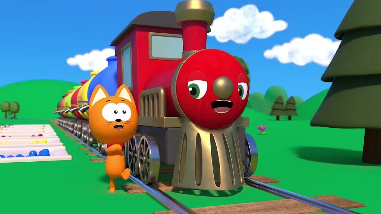 КОТЭ ТВ: Новые 3D-мультики о цветных яйцах и приключениях котенка Котэ 🥚