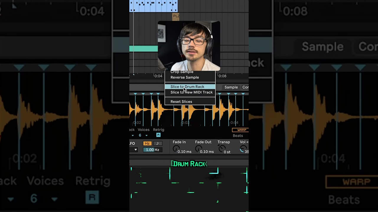 Ableton Live Simpler Trick 🥁#musicproduction #abletonlive #electronicmusic #musicproducer #logicprox