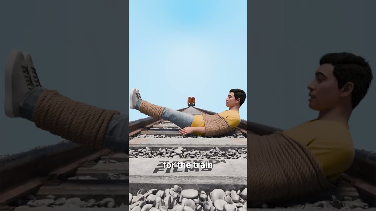 Surviving Tied to Train Tracks 🚂