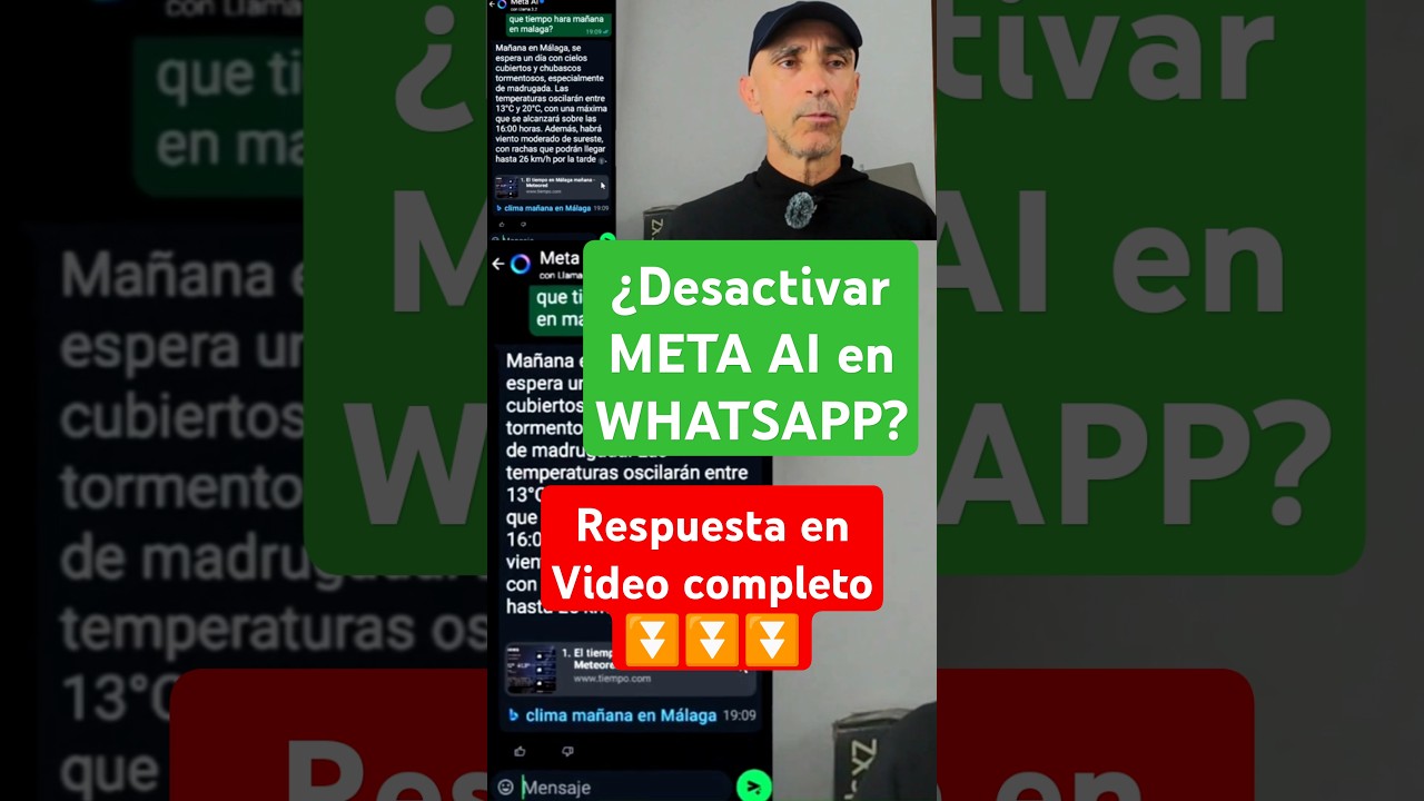 ¿Se puede desactivar META AI en WhatsApp? 🤔