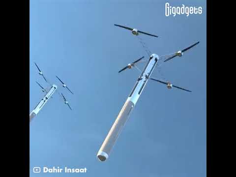 This anti-tank drone-missile concept is mind blowing.