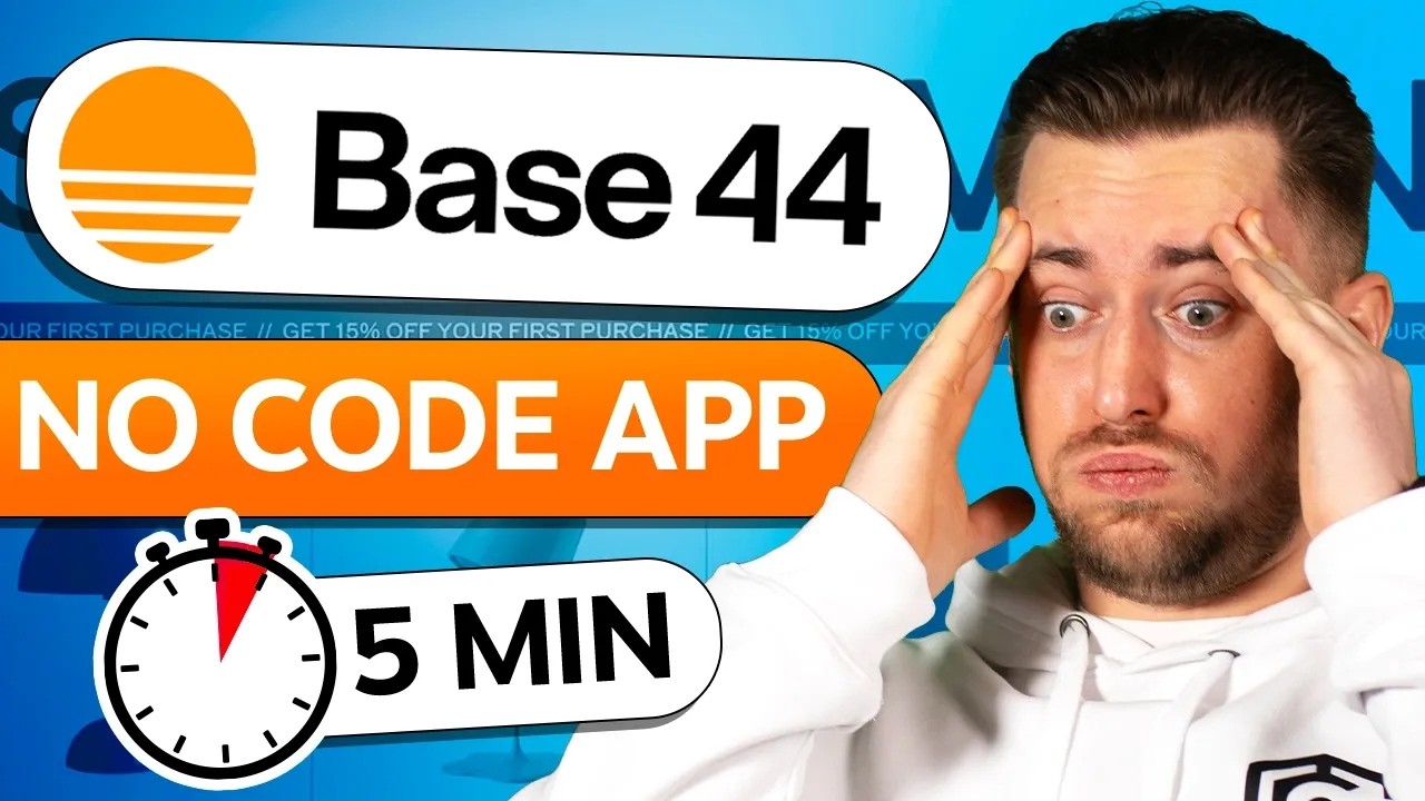 Base44 Review | Best NO CODE App Builder In 5 MIN