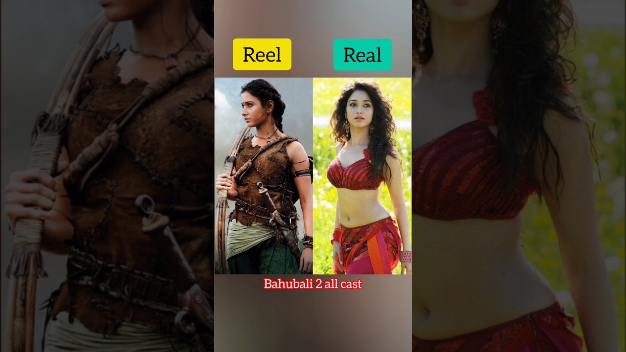 Bahubali 2 Cast: Reel & Real 🌟