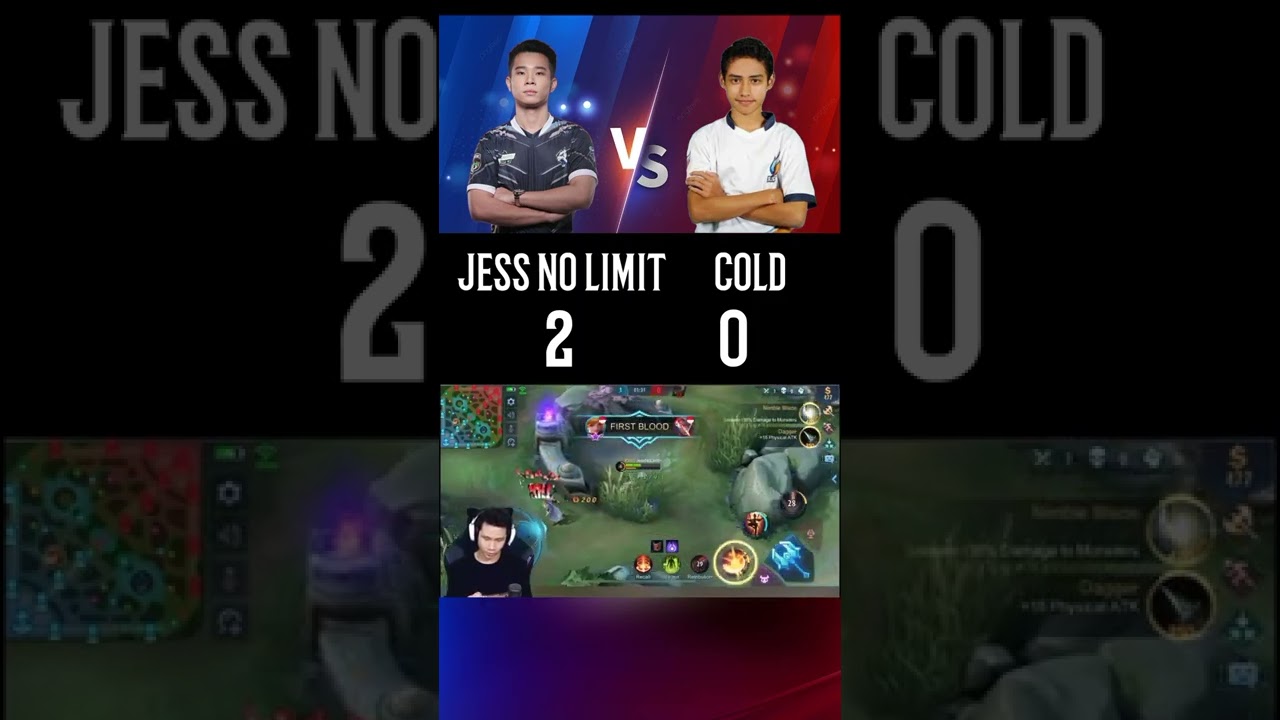 Jess No Limit & Cold vs Fanny & Alucard 🔥