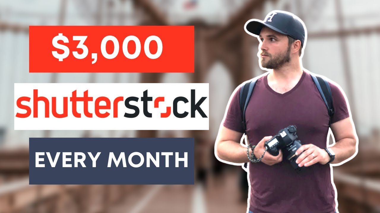 $3K/Month Passive Income Strategy with Shutterstock and Pond5: How to Monetize Your Photography
