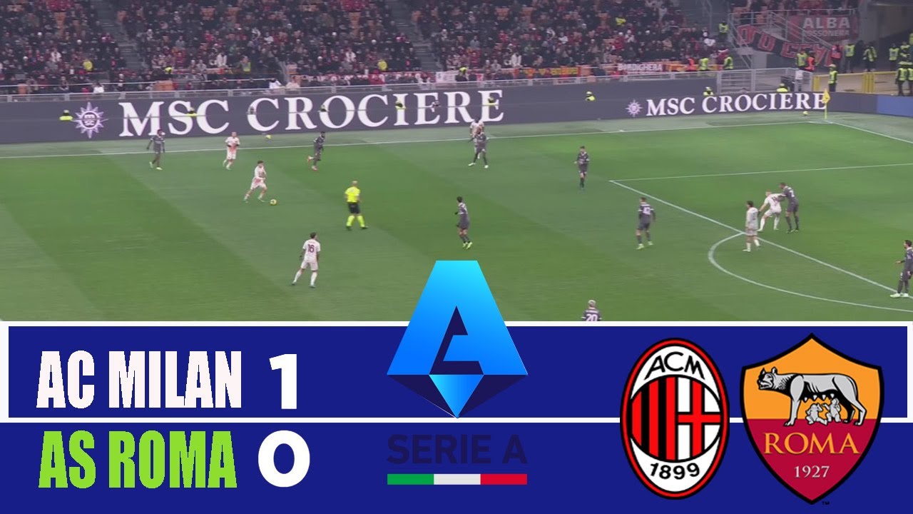 AC Milan Defeats AS Roma 1-0 in Exciting 2025 Serie A Clash ⚽