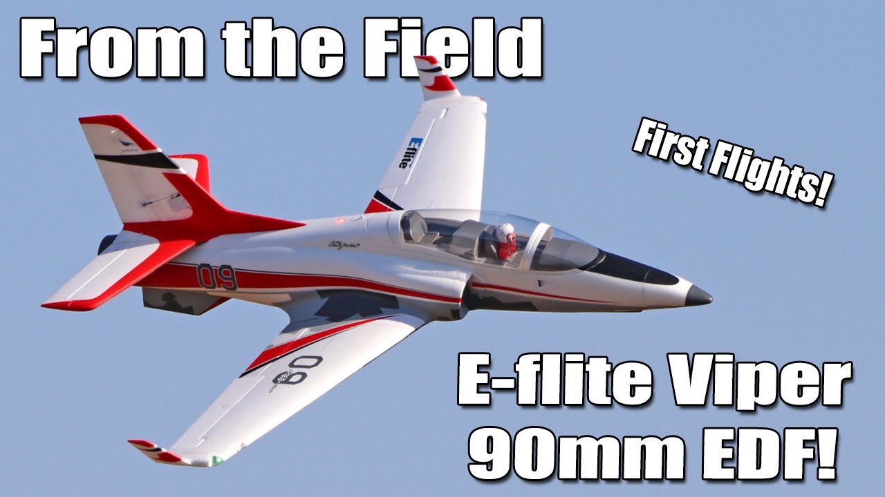 Experience the Thrill of Maiden Flights with the E-flite Viper 90mm EDF ✈️