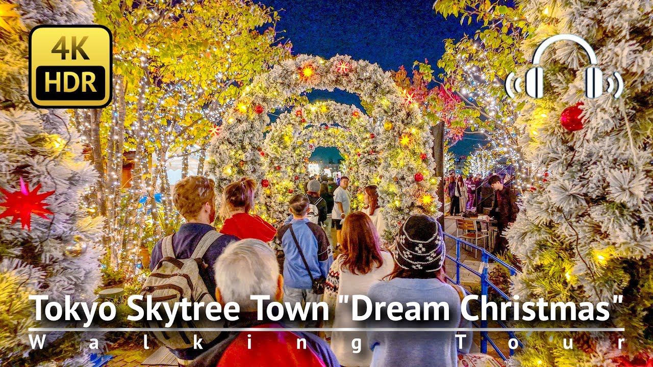 Tokyo Christmas Lights 2025: Skytree 'Dream Christmas' Tour 🎄