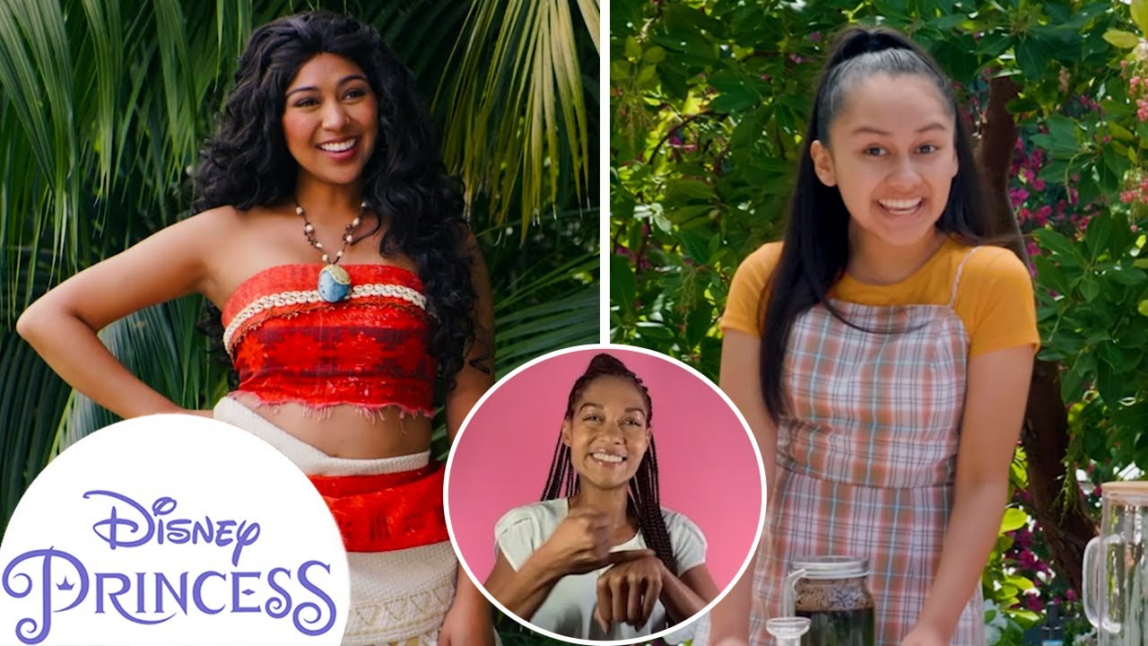 Meet Moana at Disneyland | Sign Language for Kids πΊ