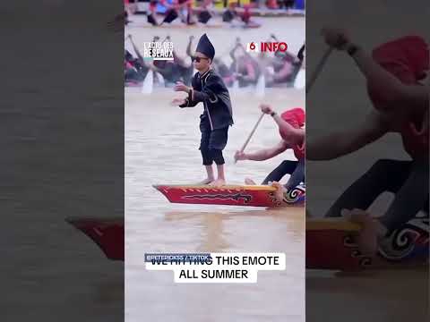 Quand une danse sur la proue d'un bateau devient virale !