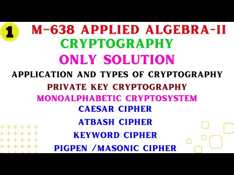 caesar cipher | atbash cipher | keyword cipher| pigpen cipher|cryptography types and applications