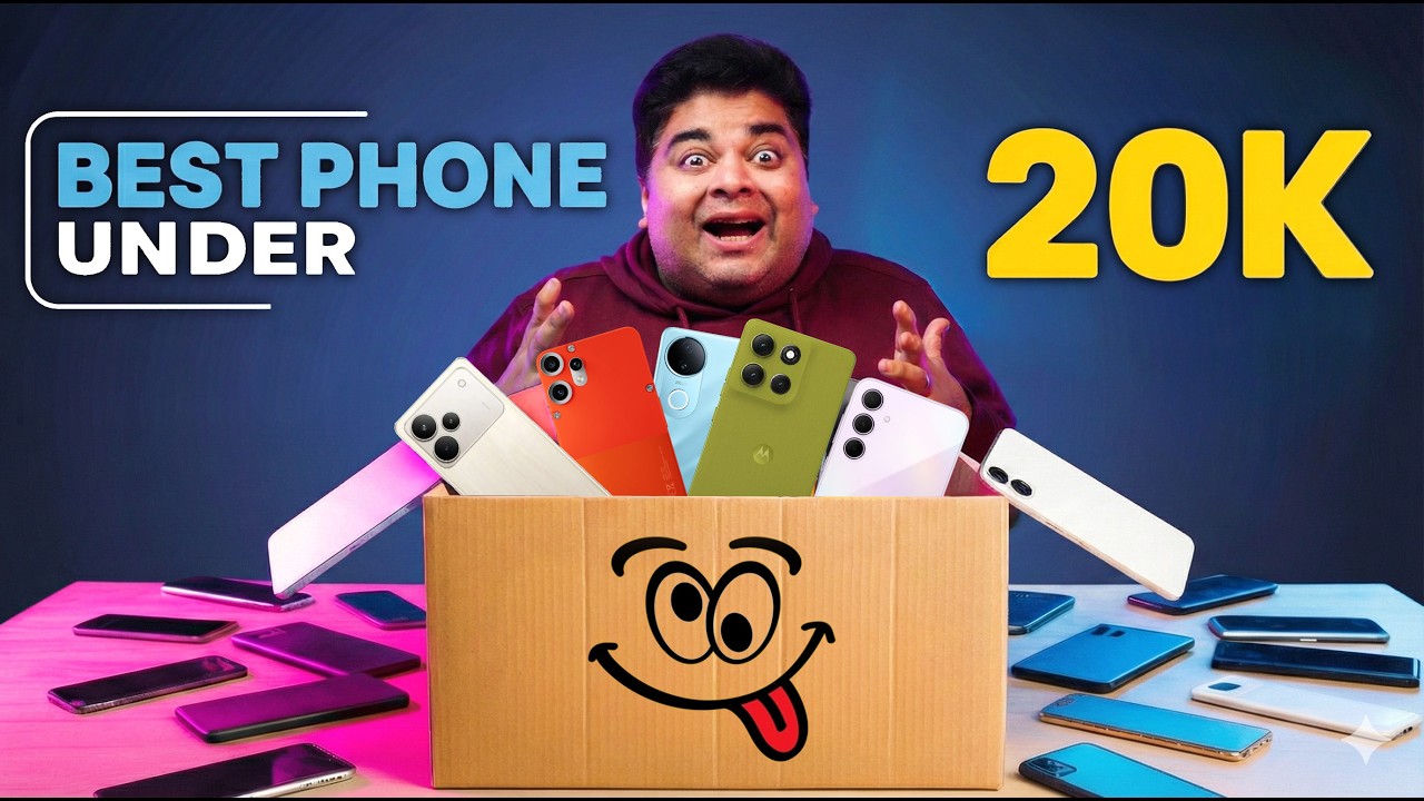 Top Smartphones Under ₹20,000 for Budget Buyers