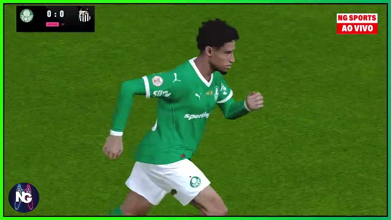 Assistir Palmeiras x Santos Ao Vivo Hoje | Veja Imagens e Destaques do Jogo de 2025 ⚽