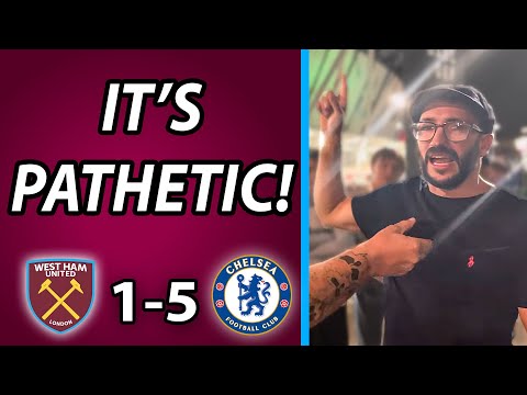 West Ham Suffer Heavy 1-5 Defeat Against Chelsea