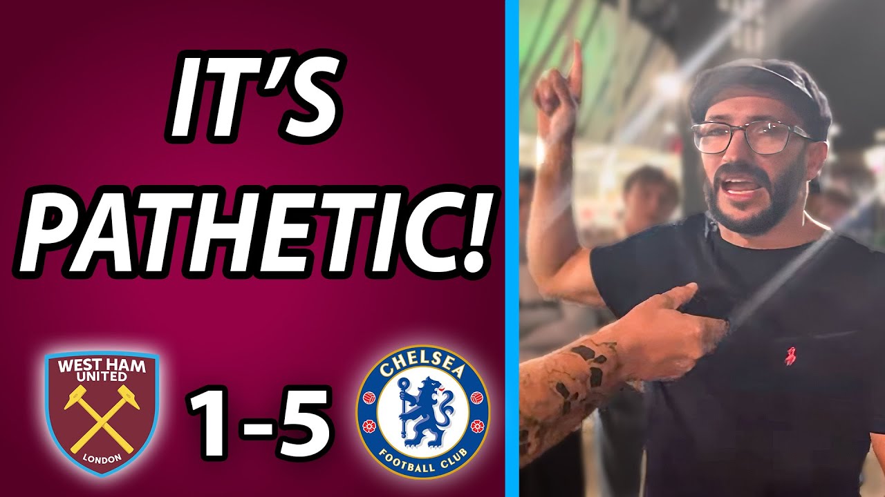West Ham Suffer Heavy 1-5 Defeat Against Chelsea