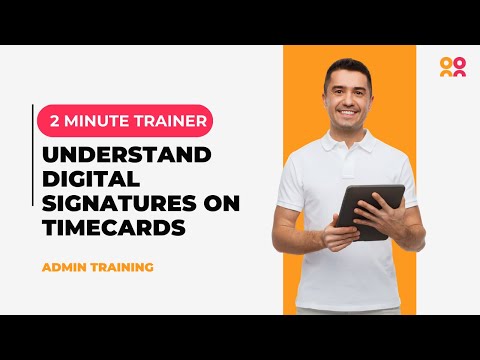Time Tracking: Digital Signatures on Timecards