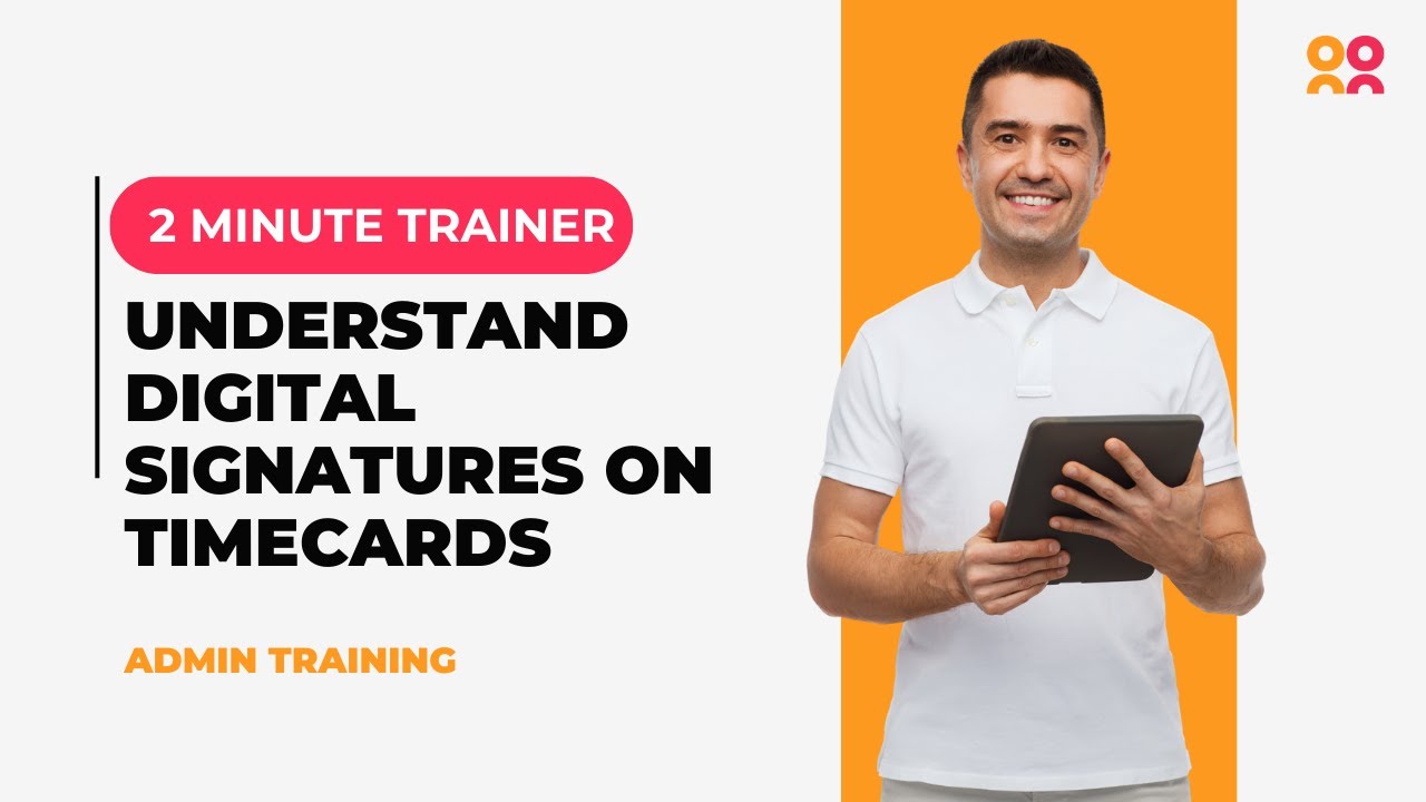 Digital Signatures for Timecards in Time Tracking