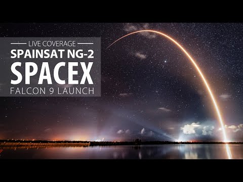 Watch Live: SpaceX Falcon 9 rocket to launch Spanish communications satellite from Cape Canaveral