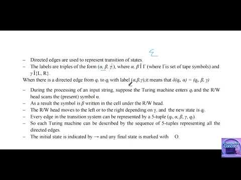 🎓 Automata and Complexity Theory – Turing Machine( part 2)